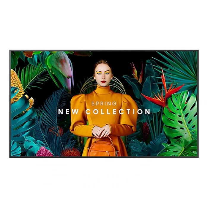 Professional display Samsung QH55C, 55'', Ultra HD, VA, 24/7, 8 ms, 700 cd/m2, 3840 x 2160, 3 HDMI, 2 USB
