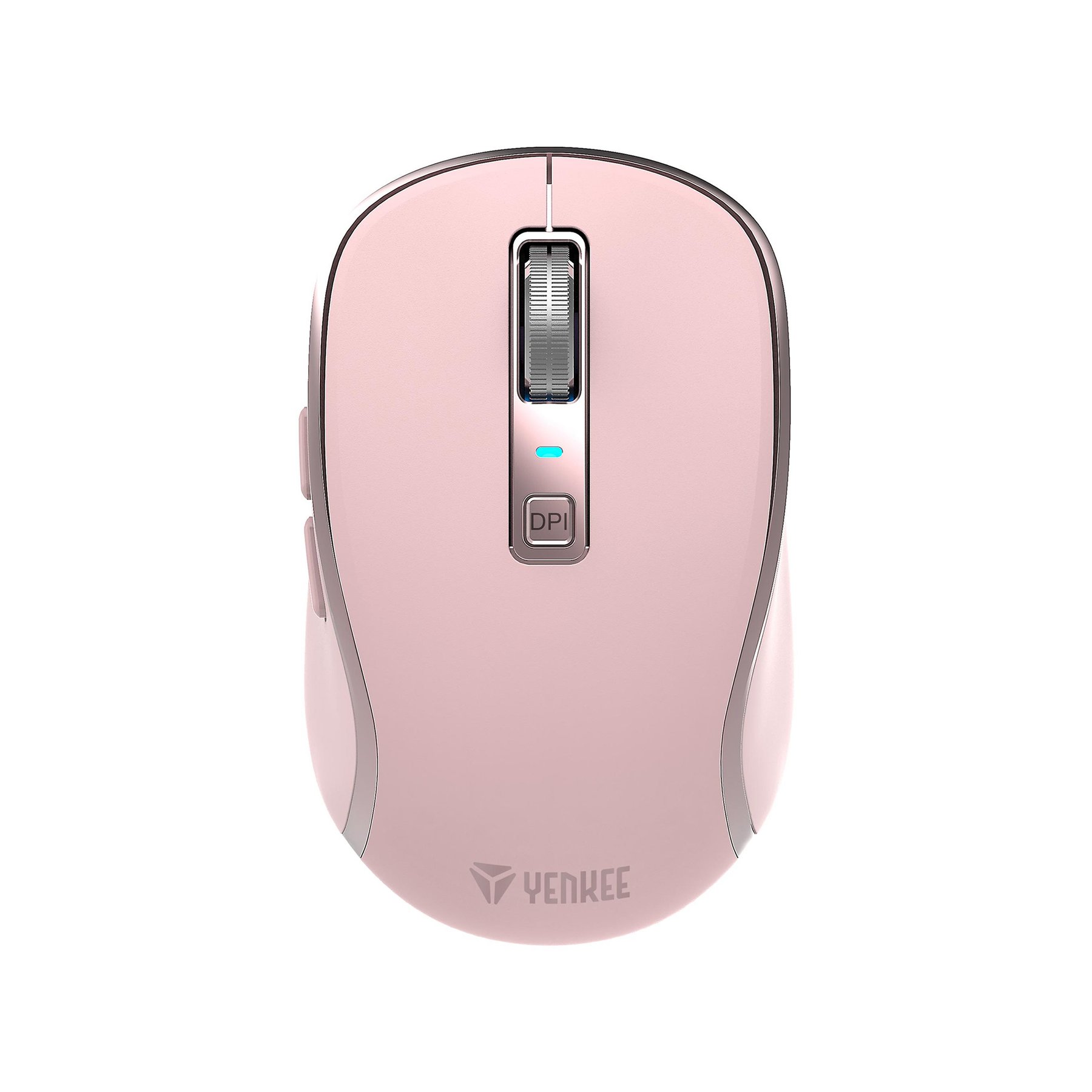 Mouse Yenkee YMS 2085PK, wireless, 2400 dpi, USB, 6 buttons, Li-Polymer, pink