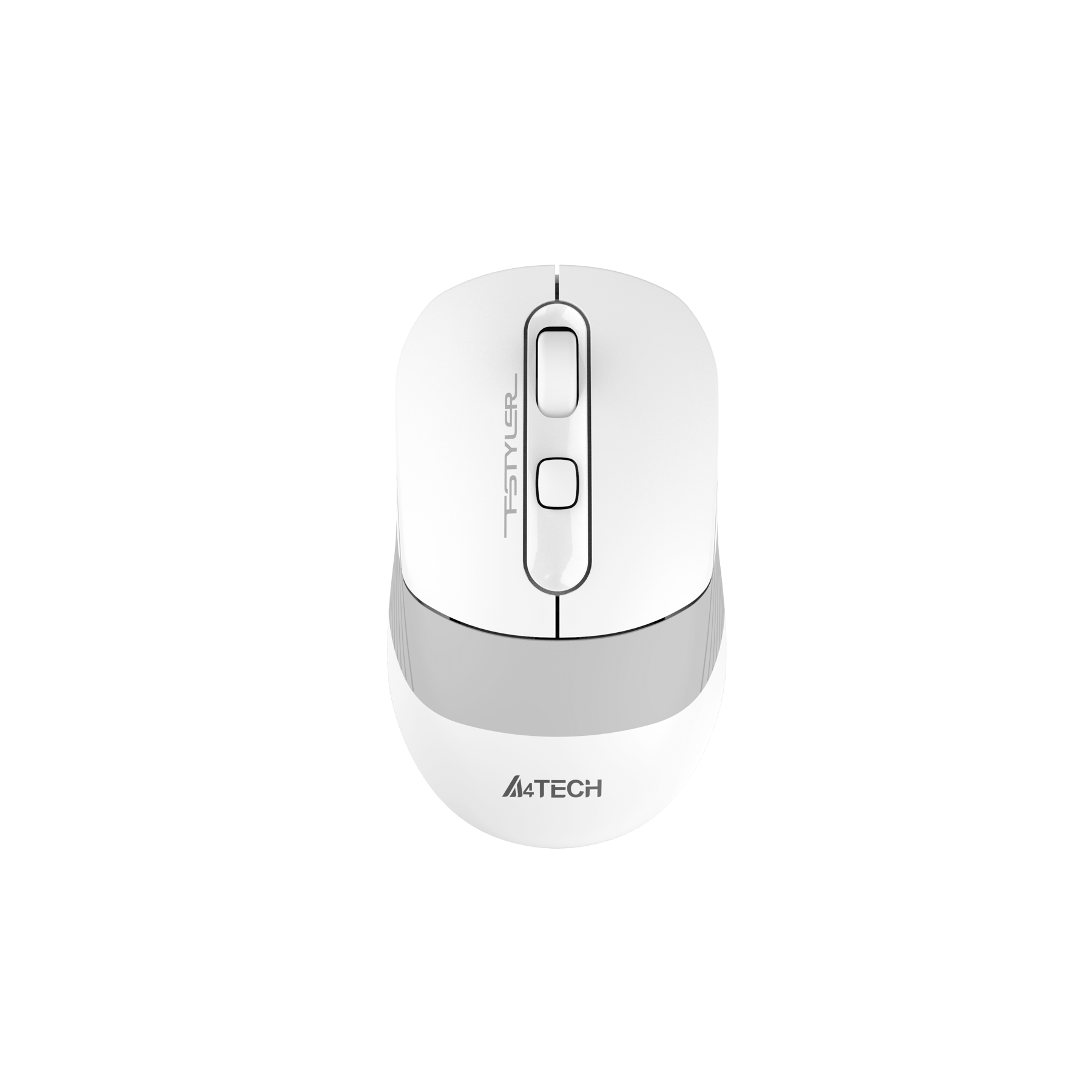 Mouse A4Tech Fstyler FB10CS, silent, 2.4 GHz, Bluetooth, white
