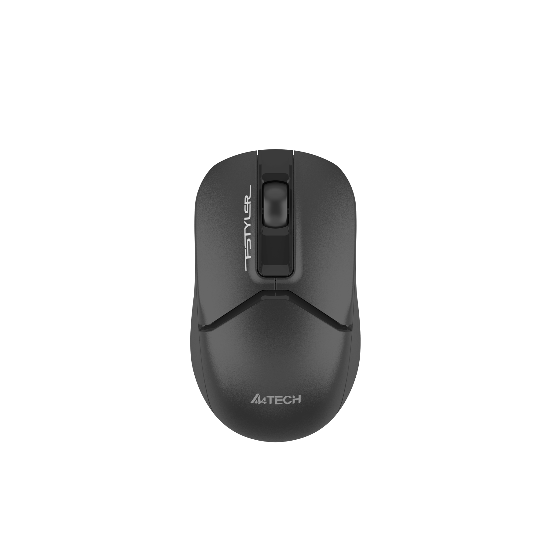 Mouse A4Tech Fstyler FG12S, wireless, silent, 3 buttons, AA, black