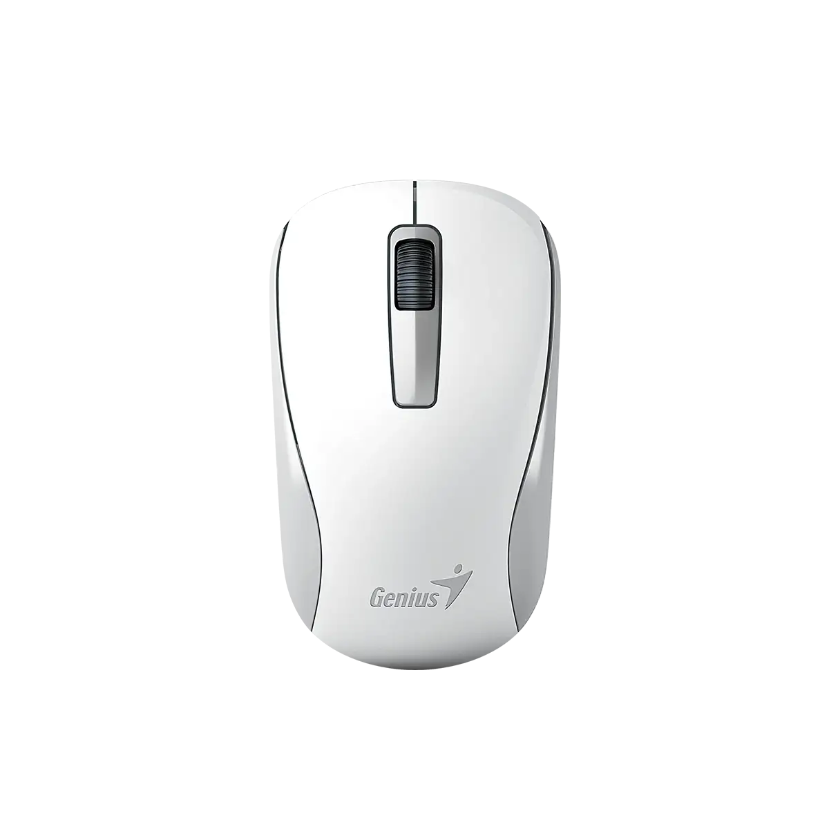 Mouse Genius NX-7005, wireless, USB, 3 buttons, AA, white
