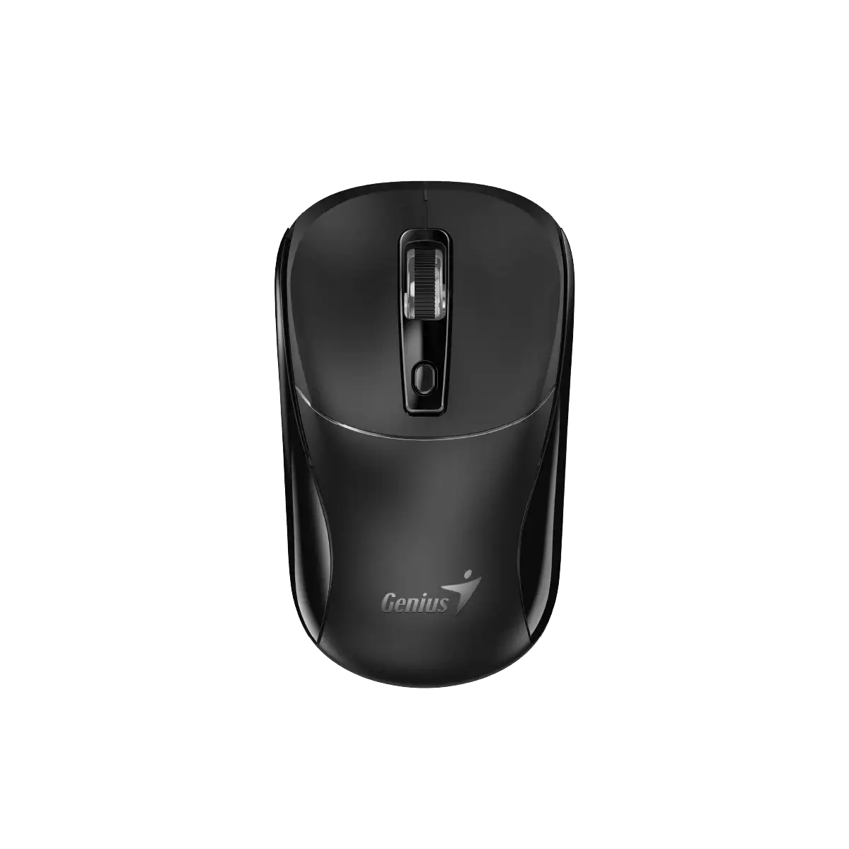 Mouse Genius NX-7123, wireless, AI Copilot, USB, 4 buttons, AA, black