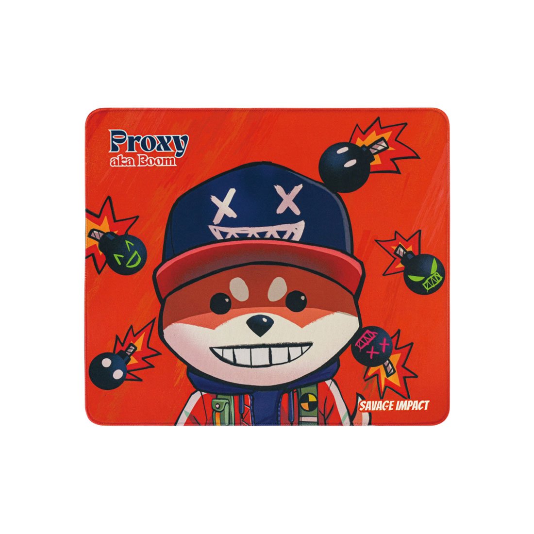 Mouse pad Bloody Proxy Boom Fire BP-45, 45 x 40 cm