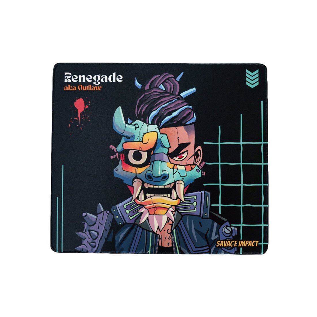 Mouse pad Bloody Renegade Midnight BP-45, 45 x 40 cm