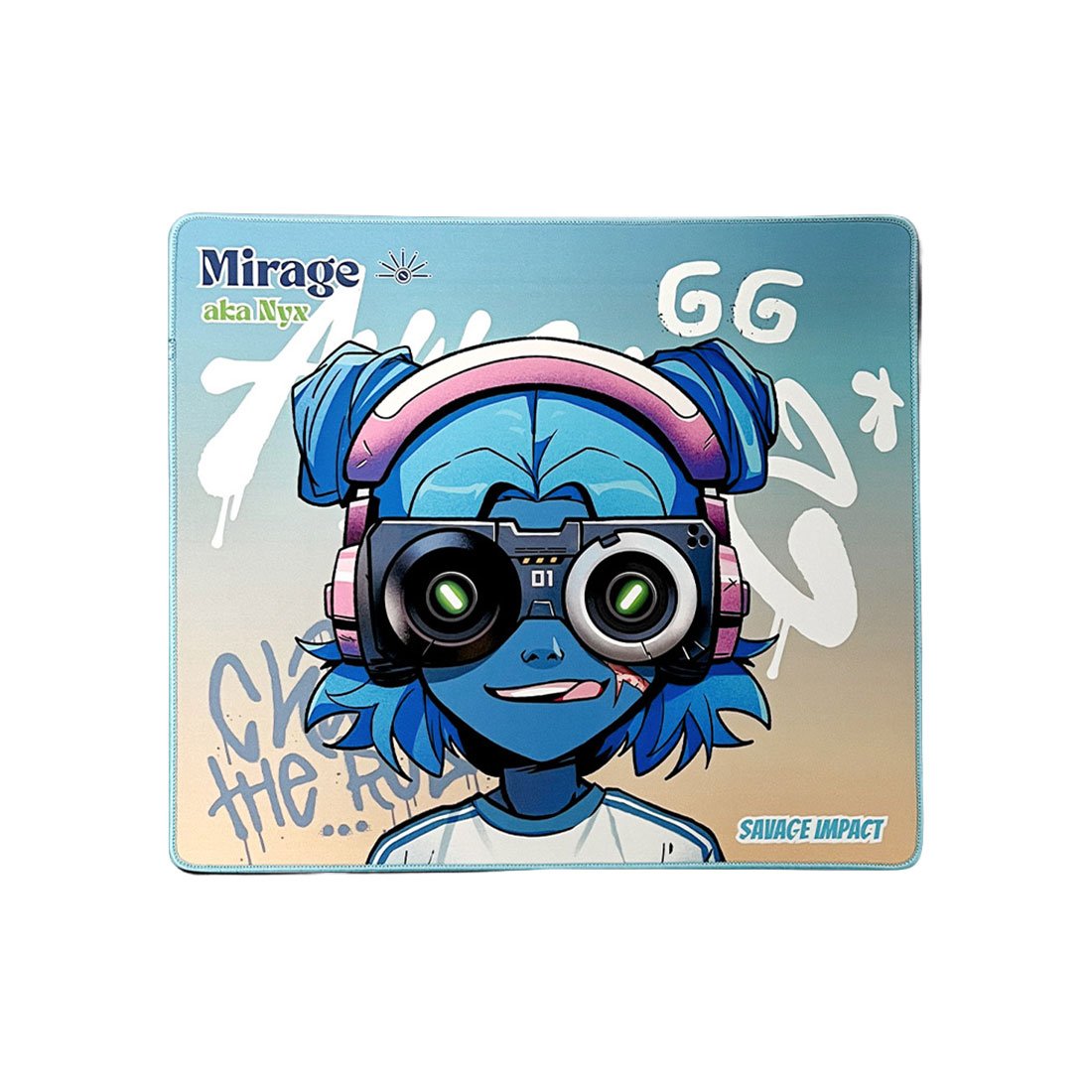 Mouse pad Bloody Nyx Mirage BP-45W, 45 x 40 cm