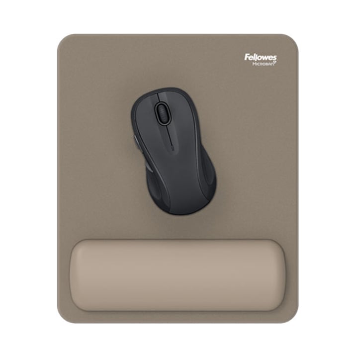 Пад за мишка Fellowes Breyta Hex, 20 x 24 cm, бежов