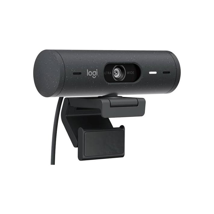 Уеб камера Logitech Brio 500, EMEA28, FullHD, черна