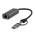 USB Hub TNB, USB Type-A/USB Type-C to RJ45, 2.5 Gbps
