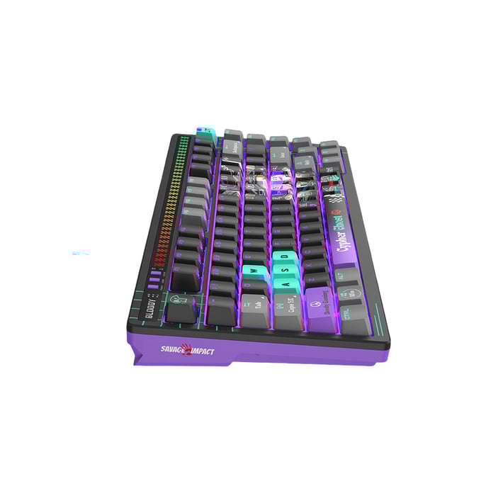 BLOODY AT75 GAMING KEYBOARD WITH CABLE CYPHER GHOST