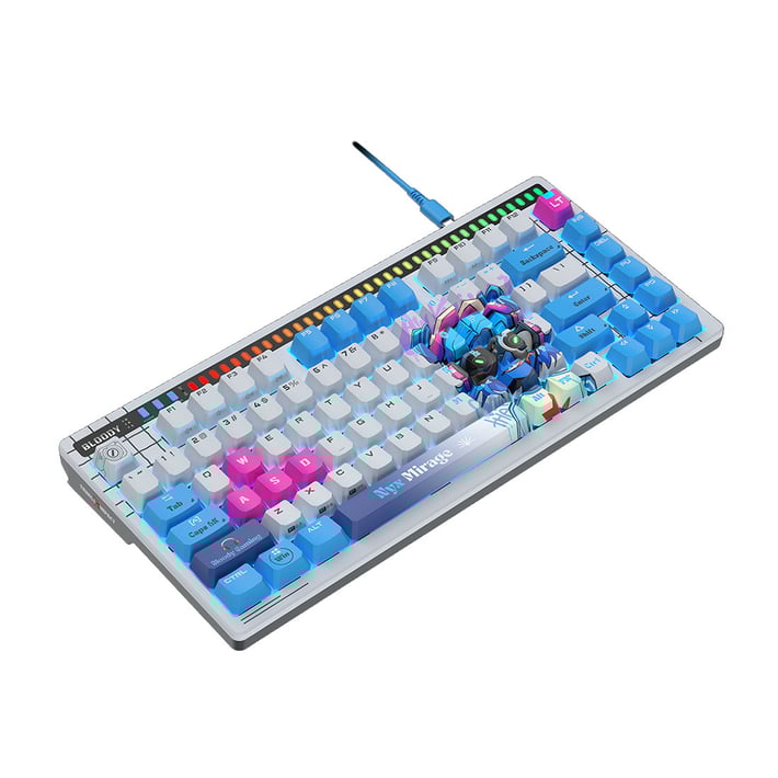 BLOODY AT75 GAMING KEYBOARD WITH CABLE NYX MIRAGE