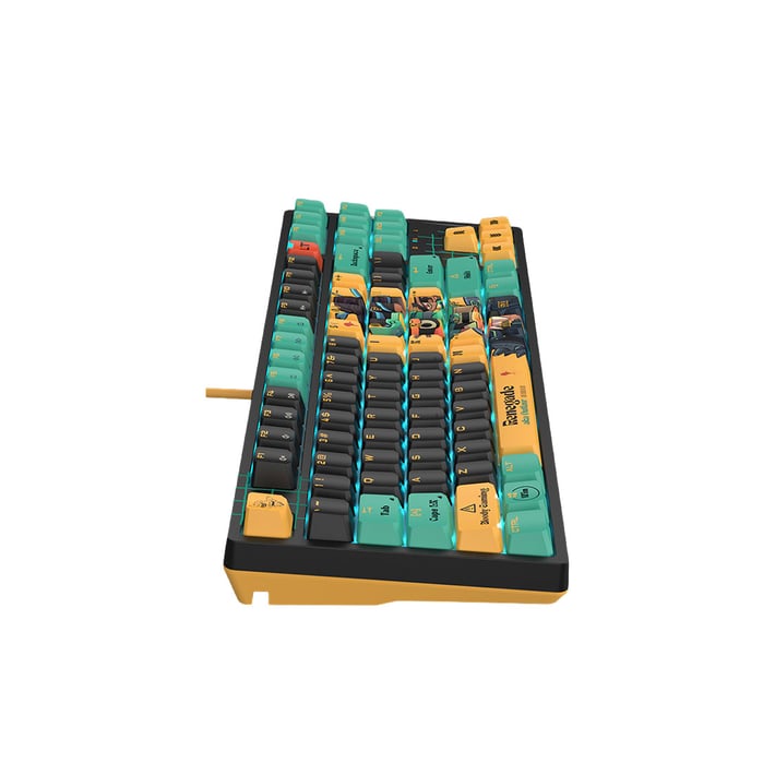 BLOODY AT87 GAMING KEYBOARD WITH CABLE RENEGADE