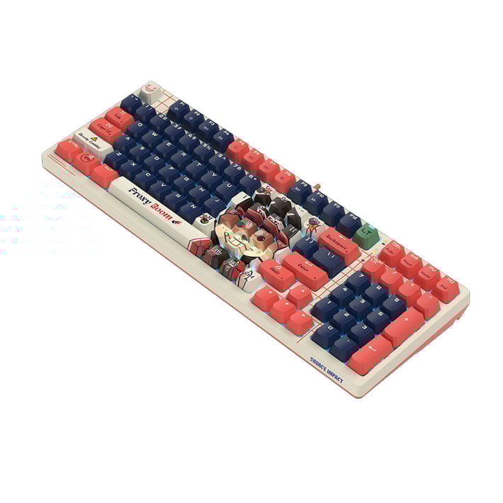 BLOODY AT98 GAMING KEYBOARD WITH CABLE PROXY BOOM