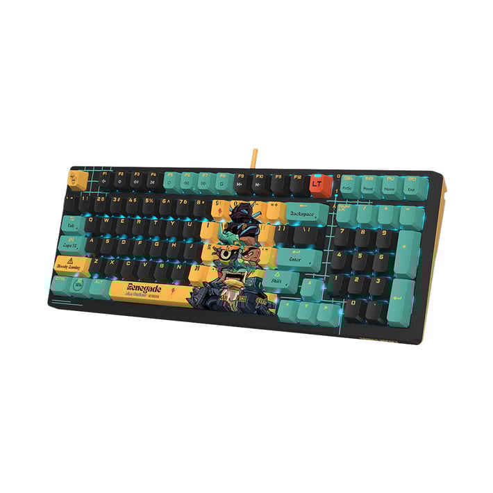 BLOODY AT98 GAMING KEYBOARD WITH CABLE RENEGADE