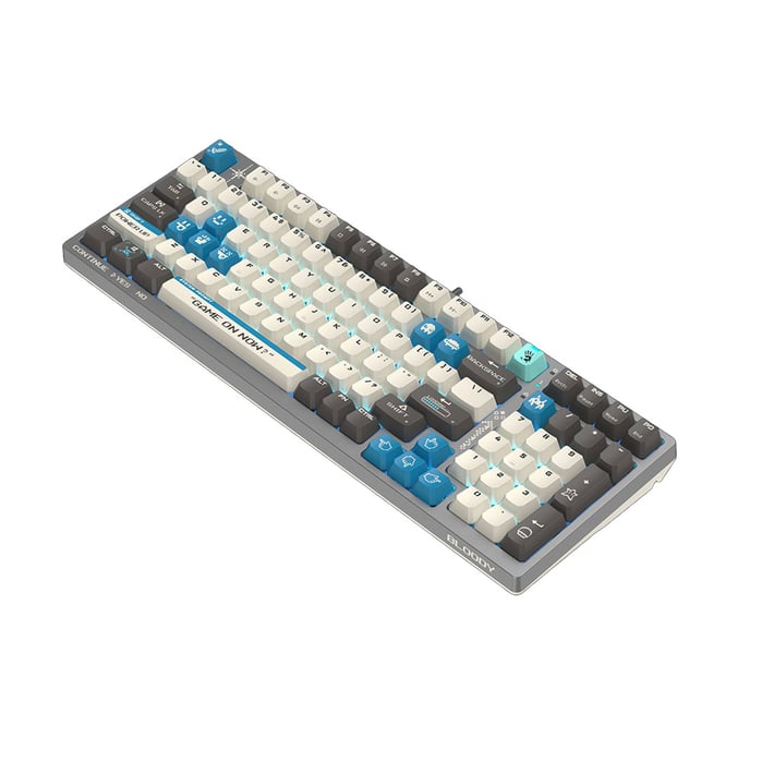 BLOODY S98 SPORTS GAMING KEYBOARD WITH CABLE NAVY