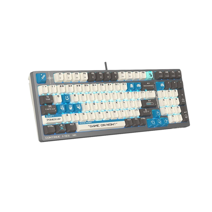BLOODY S98 SPORTS GAMING KEYBOARD WITH CABLE NAVY