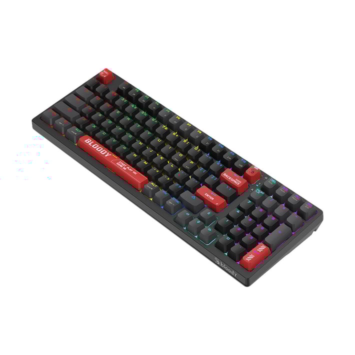 BLOODY WS98 GAMING KEYBOARD WIRELESS BLOODY RED