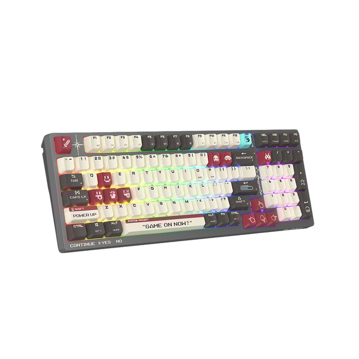 BLOODY WS98 GAMING KEYBOARD WIRELESS PIXELS RED