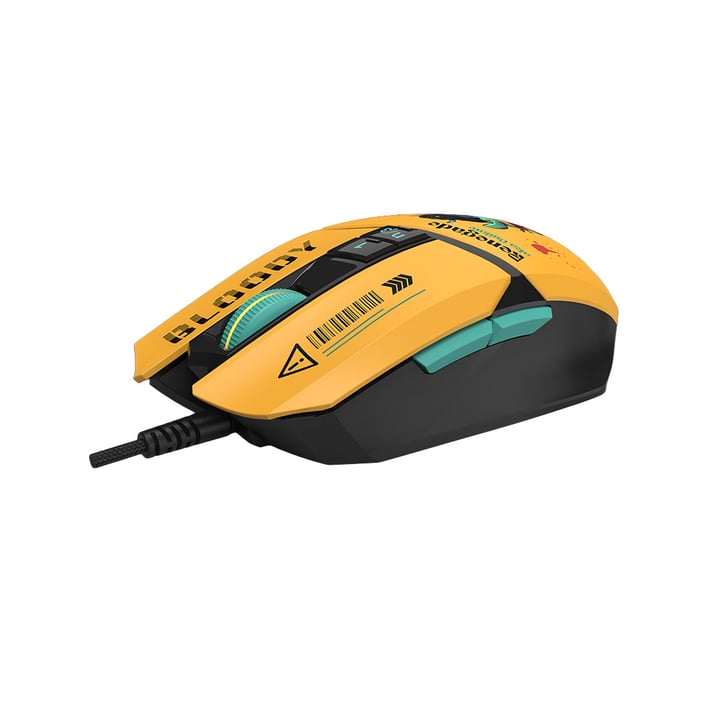 BLOODY W63 MAX GAMING MOUSE WITH CABLE RENEGADE SUNSET