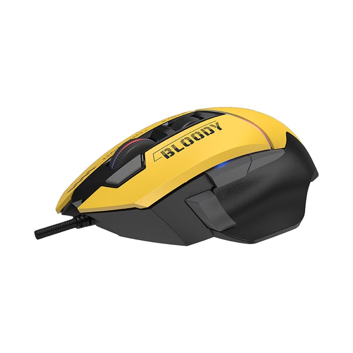 BLOODY W95 ULTRA SPORTS GAMING MOUSE WITH CABLE LIME