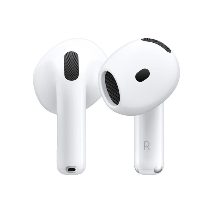 Слушалки Apple Airpods 4 MXP93, TWLS, с микрофон, бели