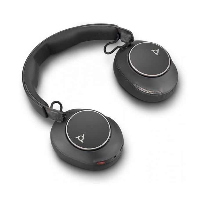 Слушалки HP Poly Voyager Surround 80 UC, USB Type-C + USB Type-C/Type-A адаптер