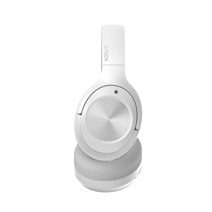 Headphones A4Tech Fstyler BH220, with Bluetooth v5.3, 100 dB, white