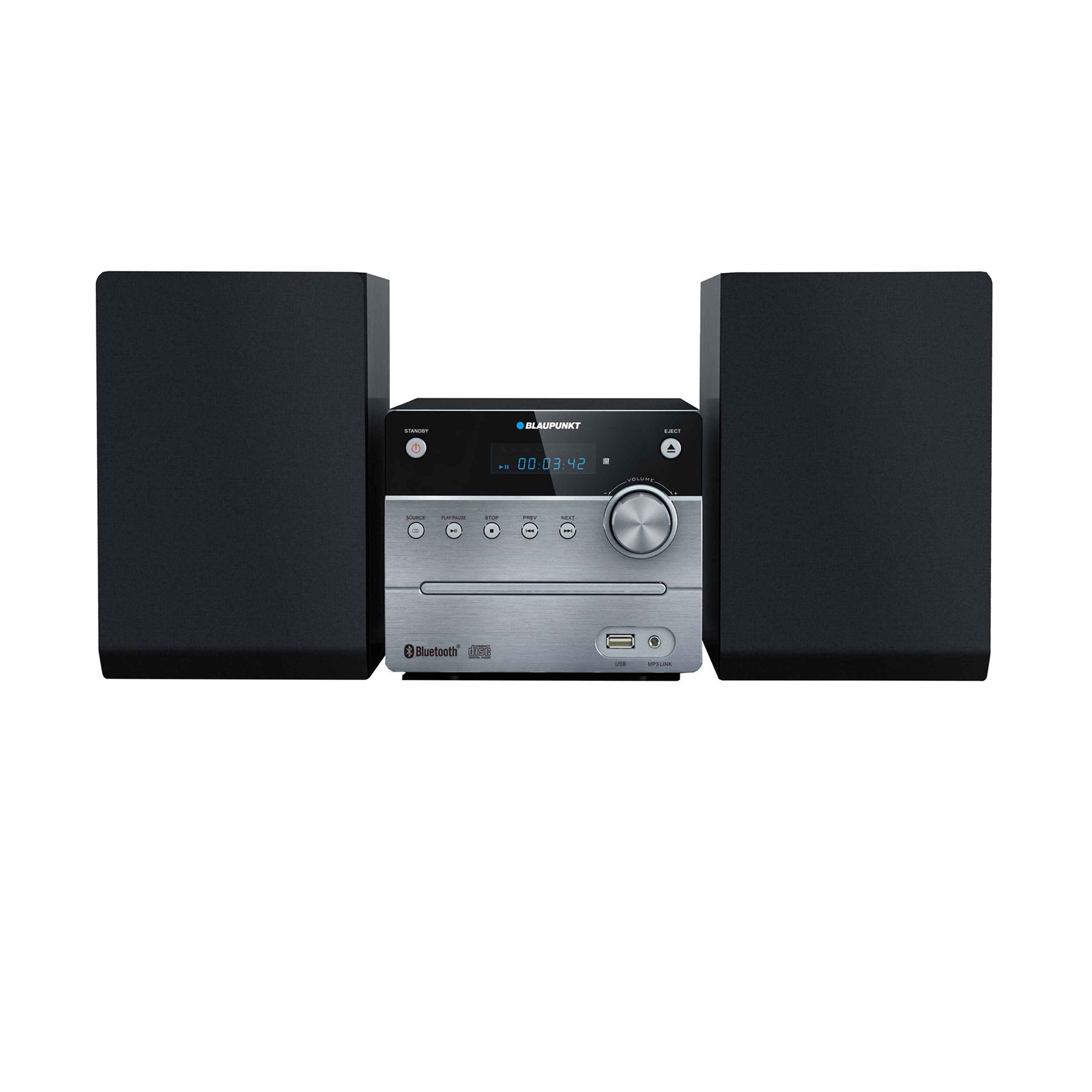 Audio system Blaupunkt MS12BT, with Bluetooth, CD/MP3/USB/AUX, 30 W