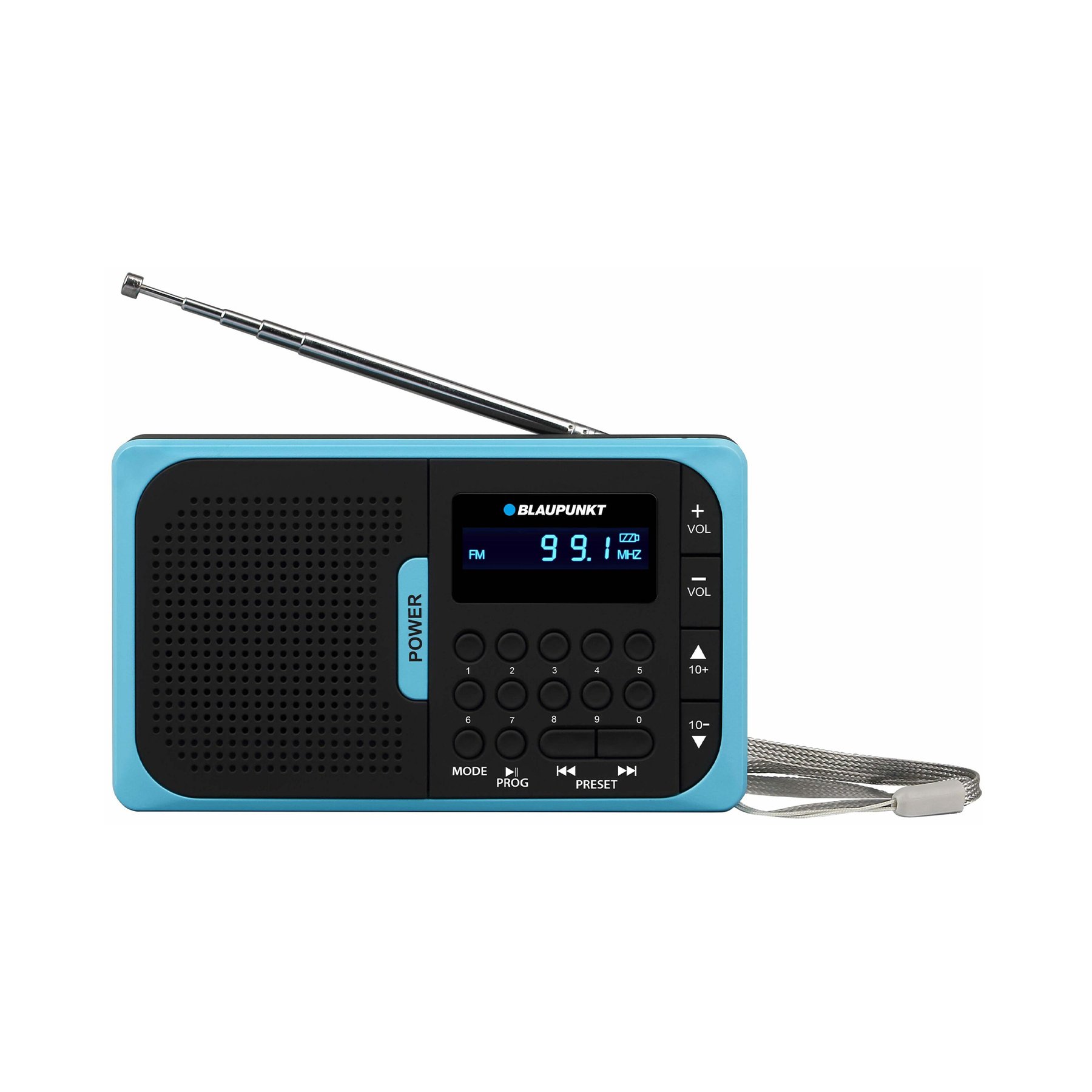 Radio Blaupunkt PR5BL, portable, USB, MicroSD, 1 W