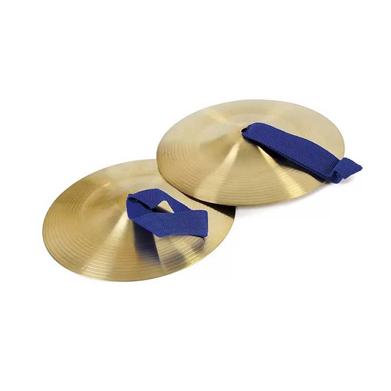 Cymbals Nowa Szkola, with handles, 15 x 15 x 1.8 cm, 2 numbers