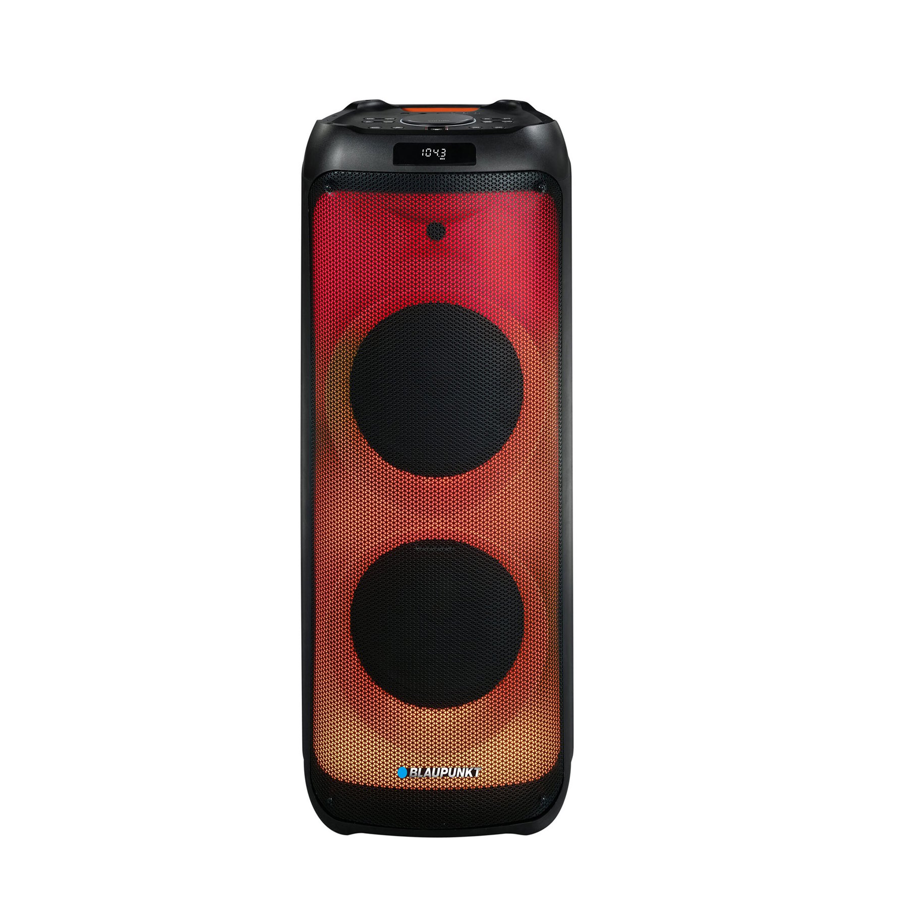 Speaker Blaupunkt PB12DB, FM radio, USB/SD/AUX, 1600 W, with 2 wireless microphones