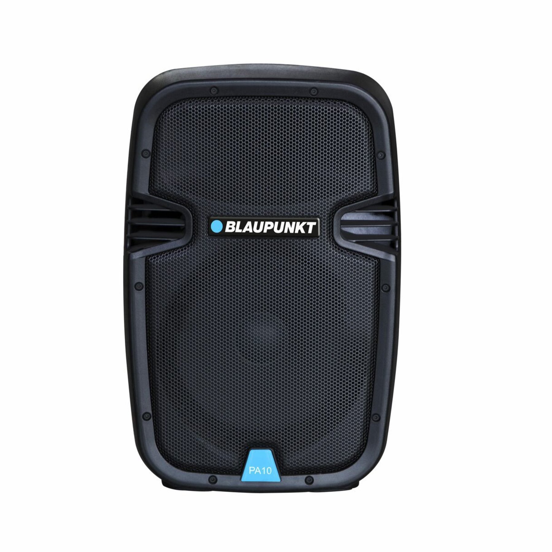 Speaker Blaupunkt PA10, portable, karaoke, 600 W, with 1 cable microphone, black