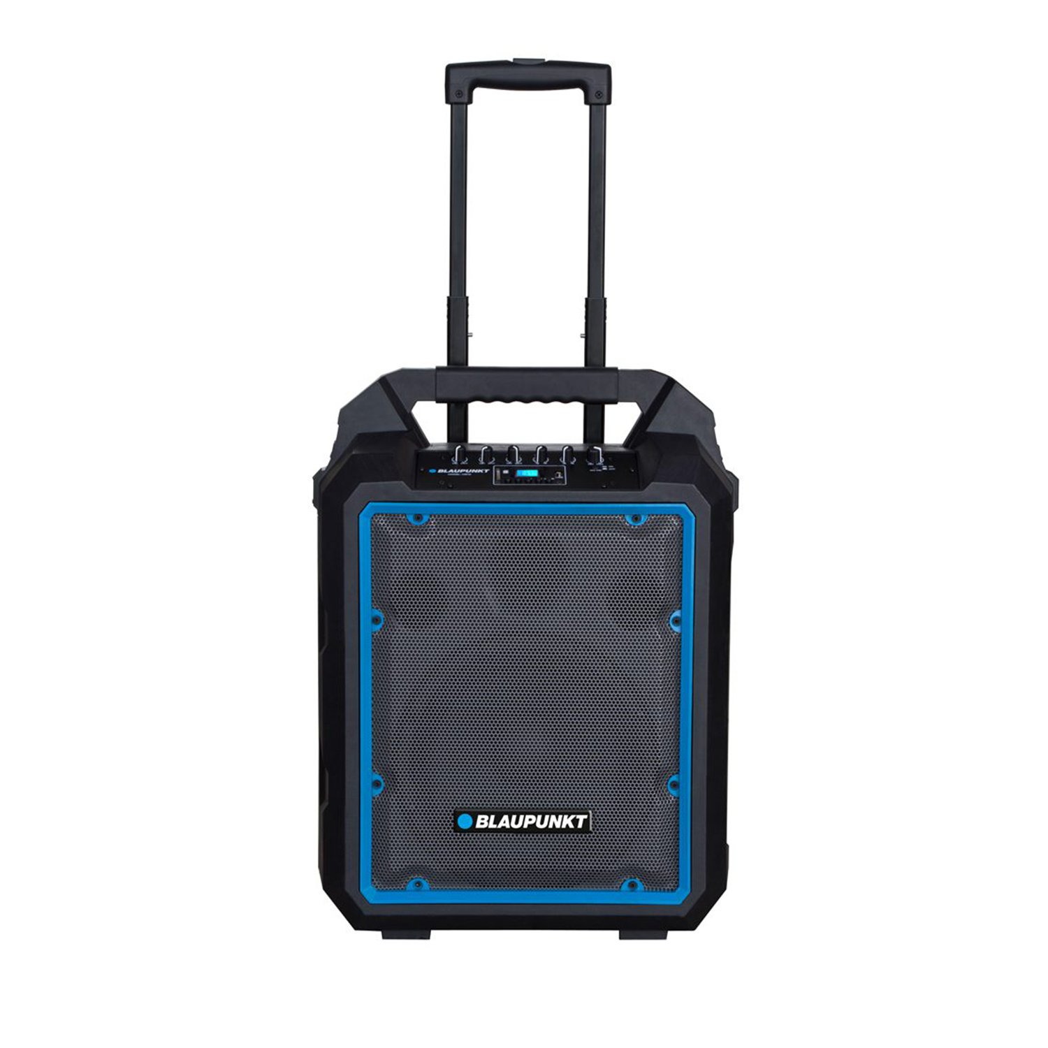 Speaker Blaupunkt MB10, portable, karaoke, 600 W, with 1 cable microphone, black