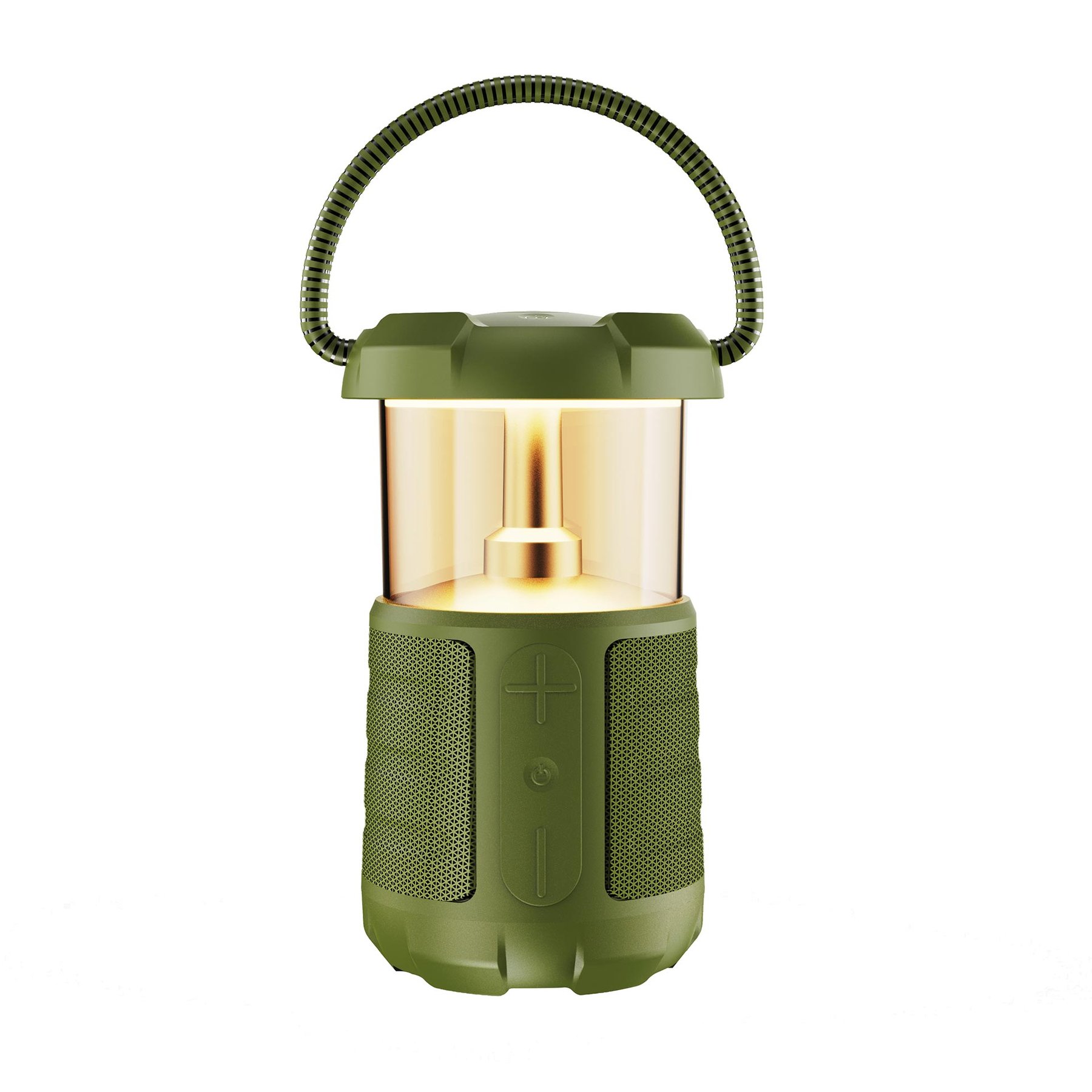 Speaker Wesdar and external battery K591S, 15 W, ABS, green