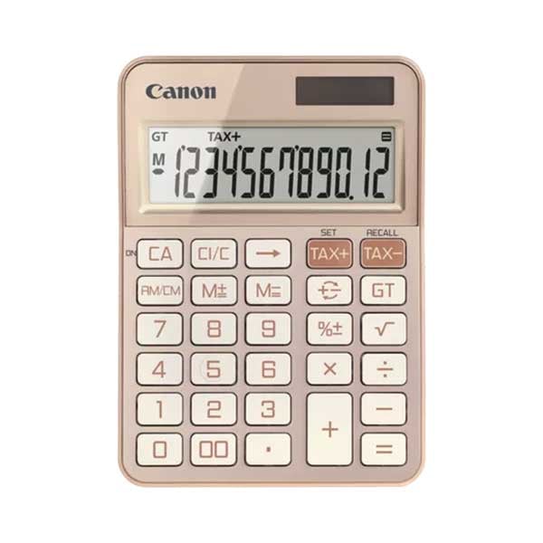 Desktop calculator Canon KS-125KB, 12-digit, pink gold