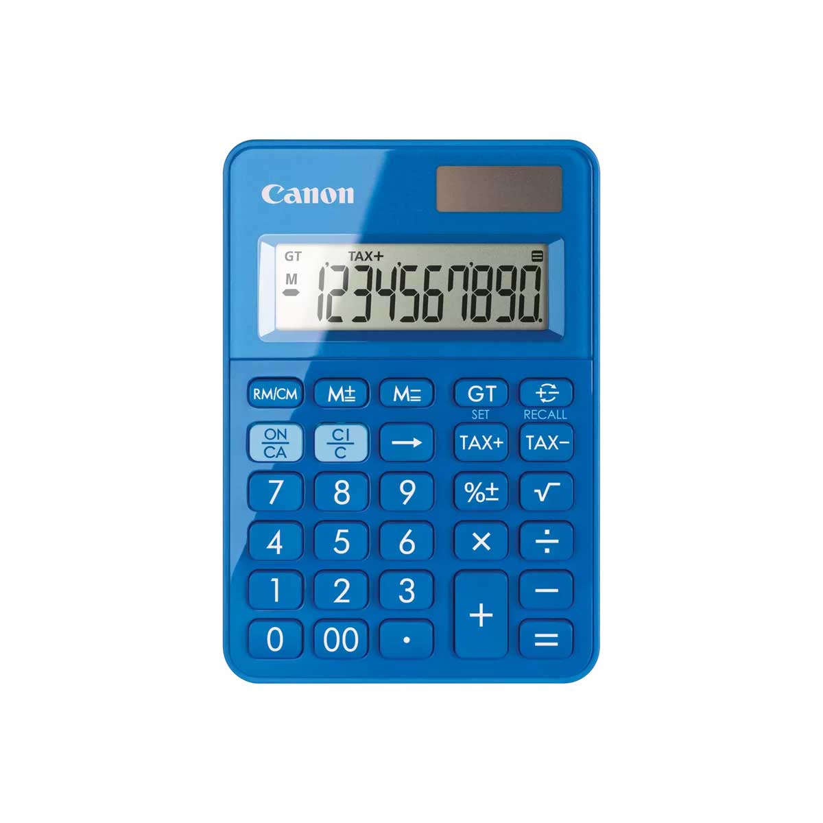 Desktop calculator Canon LS-100KB, 12-digit, blue