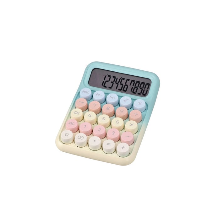 Statovac Cubitos 10 Calculator, 10-digit, colourful, assorted, 1 pc