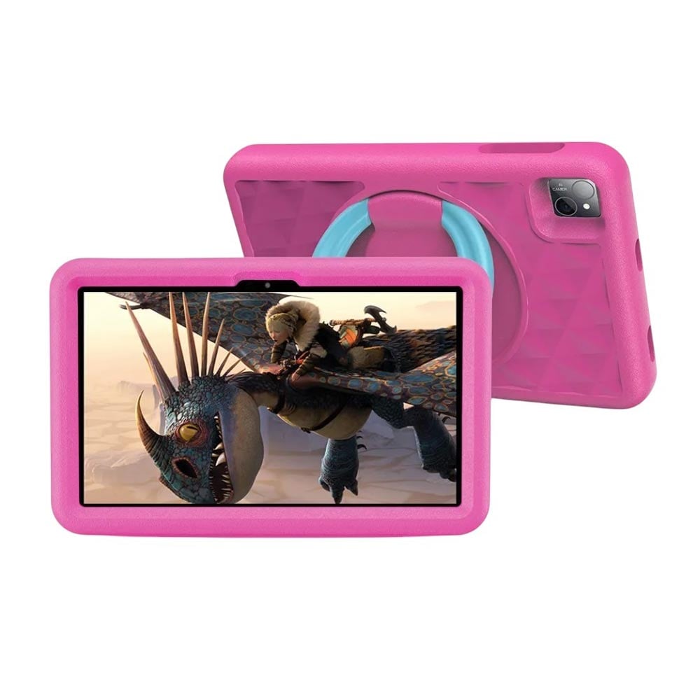 Tablet Vasoun P30HKIDS, 10'', Octa Core, 128 GB, 12 GB RAM, Android, T606 Octa core, rear camera 5 MP, front camera 8 MP, pink
