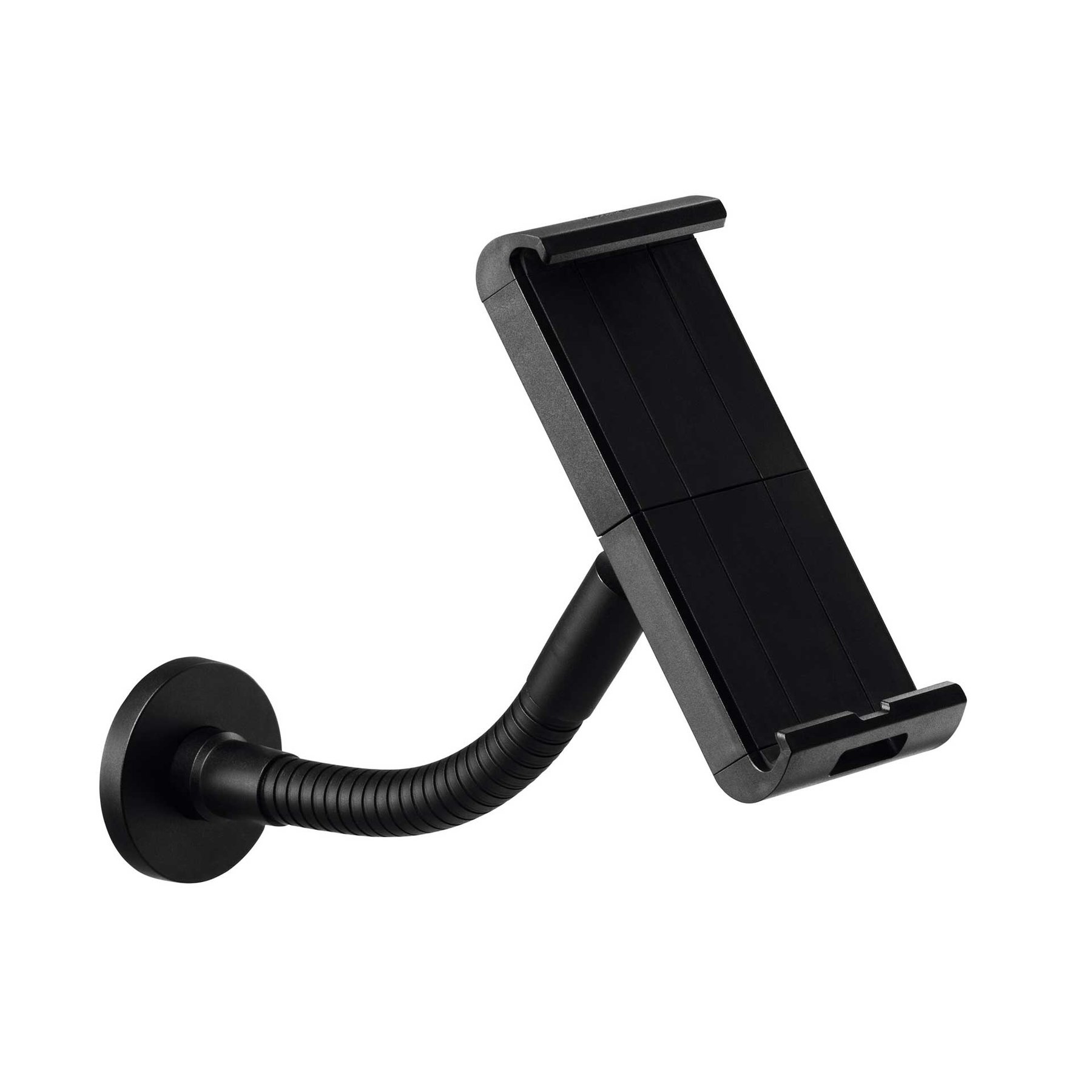 Tablet Stand Durable Tough, Minimum Diagonal 7 inches, Maximum Weight 1 kg, Black
