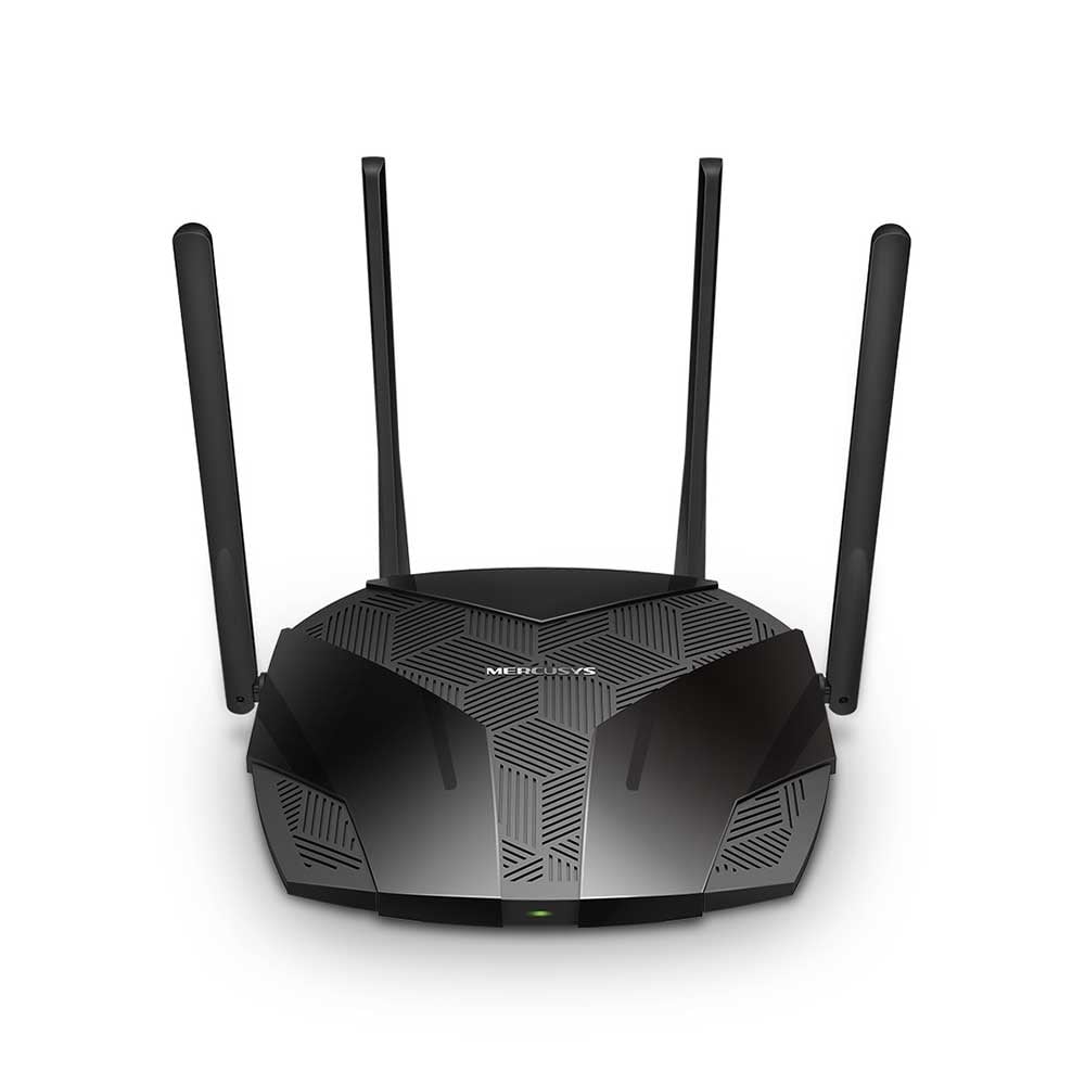 Router Mercusys MR80X, wireless, Wi-Fi 6, frequency 2.4/5 GHz, WPA3