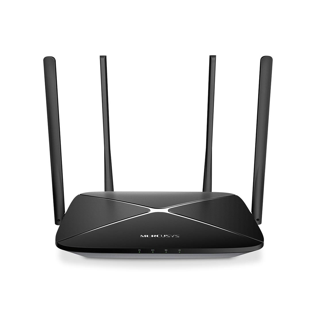 Router Mercusys AC12G, wireless, 4 antennas, 2.4/5 GHz, black