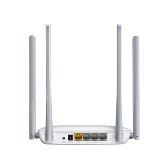 Рутер Mercusys MW325R N300, безжичен, 4 антени, 2.4 GHz, черен