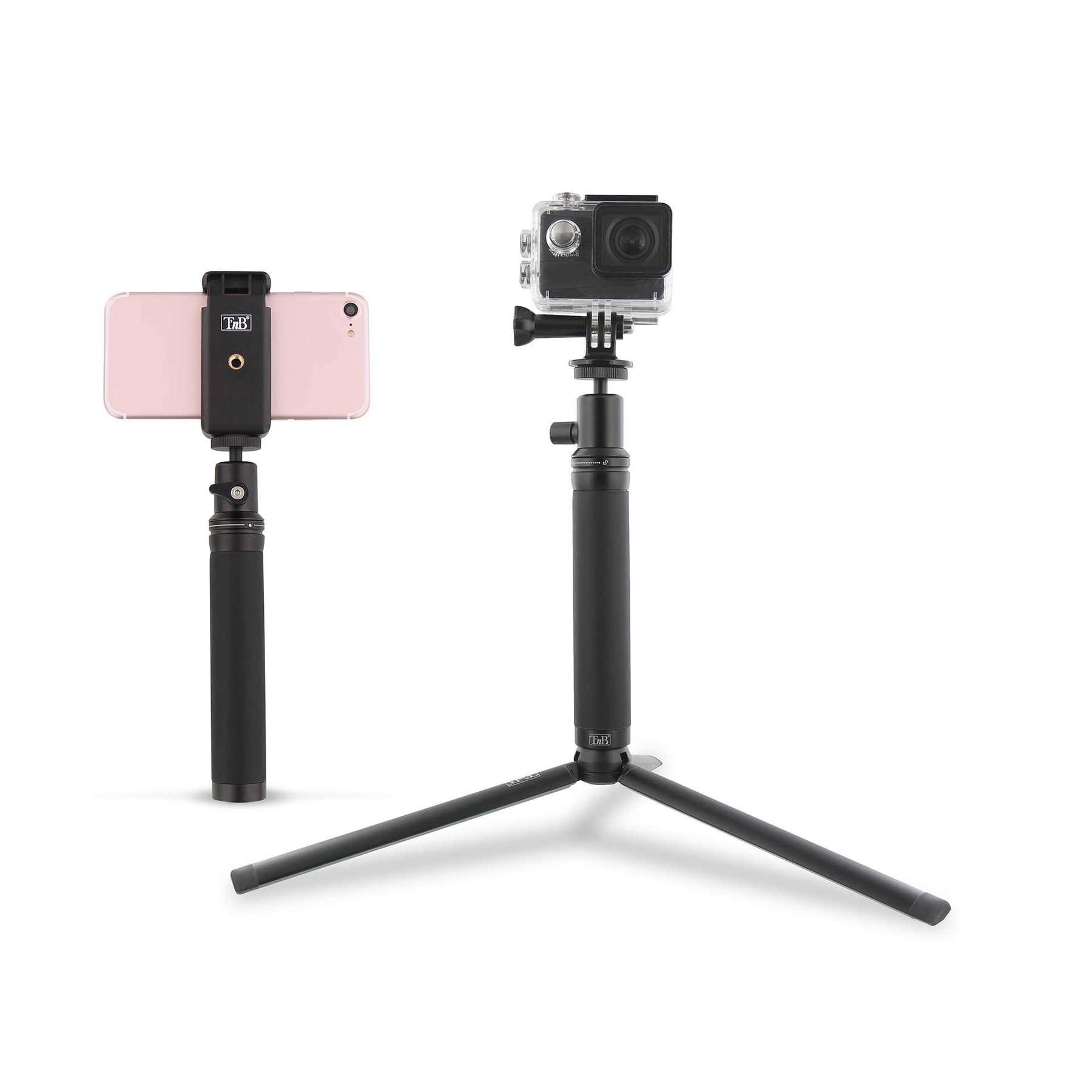 Tripod tripod TNB Travel Pack, 4 in 1, black