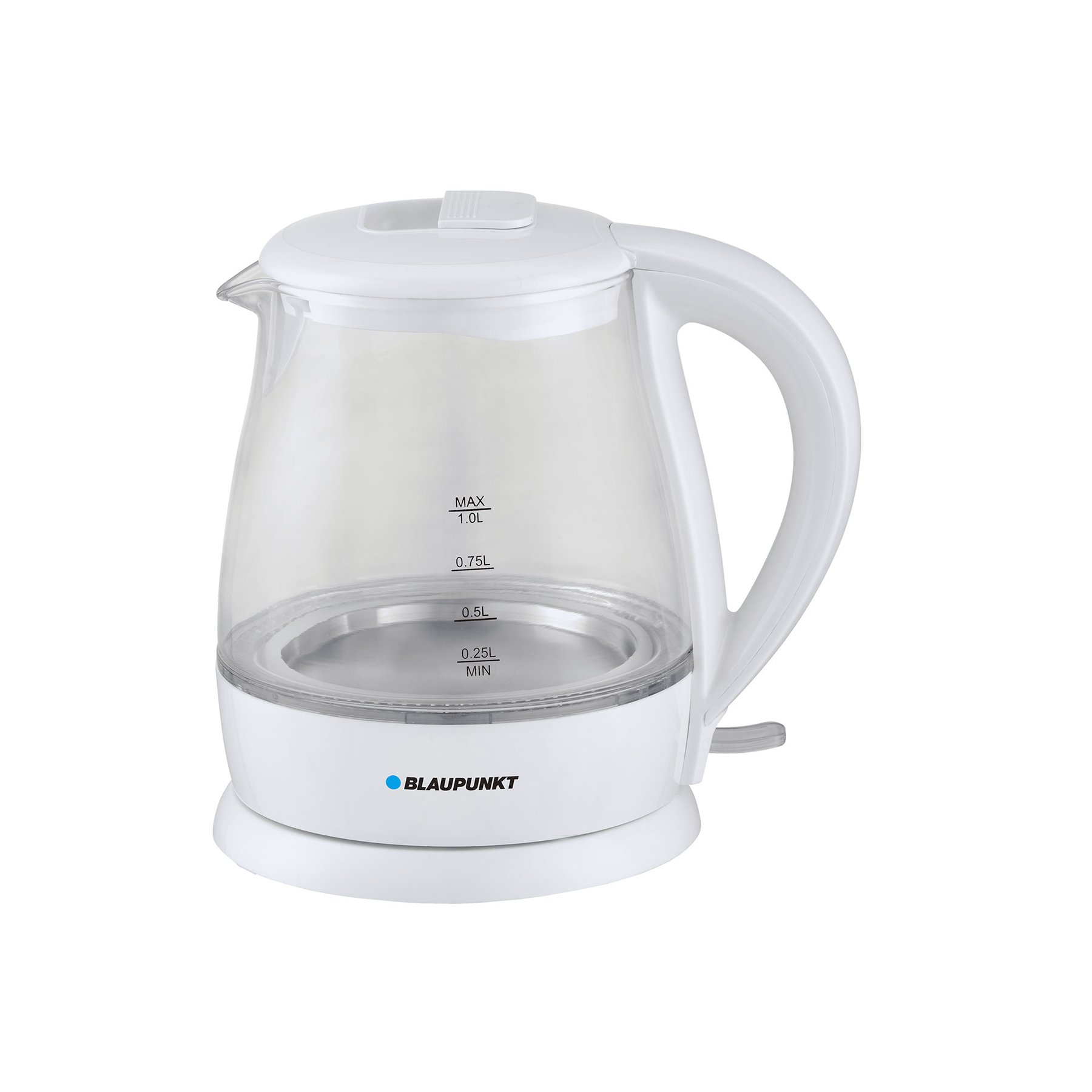 Electric kettle for water Blaupunkt EKG301, glass, 1630 W, 1 L