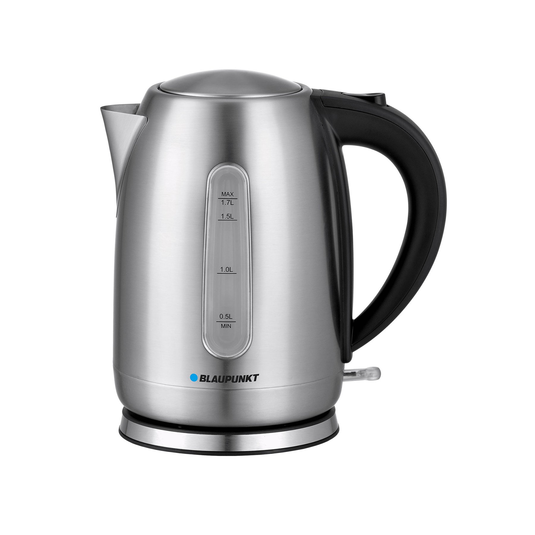 Electric kettle for water Blaupunkt EKS401, metal, 2000 W, 1.7 L, gray