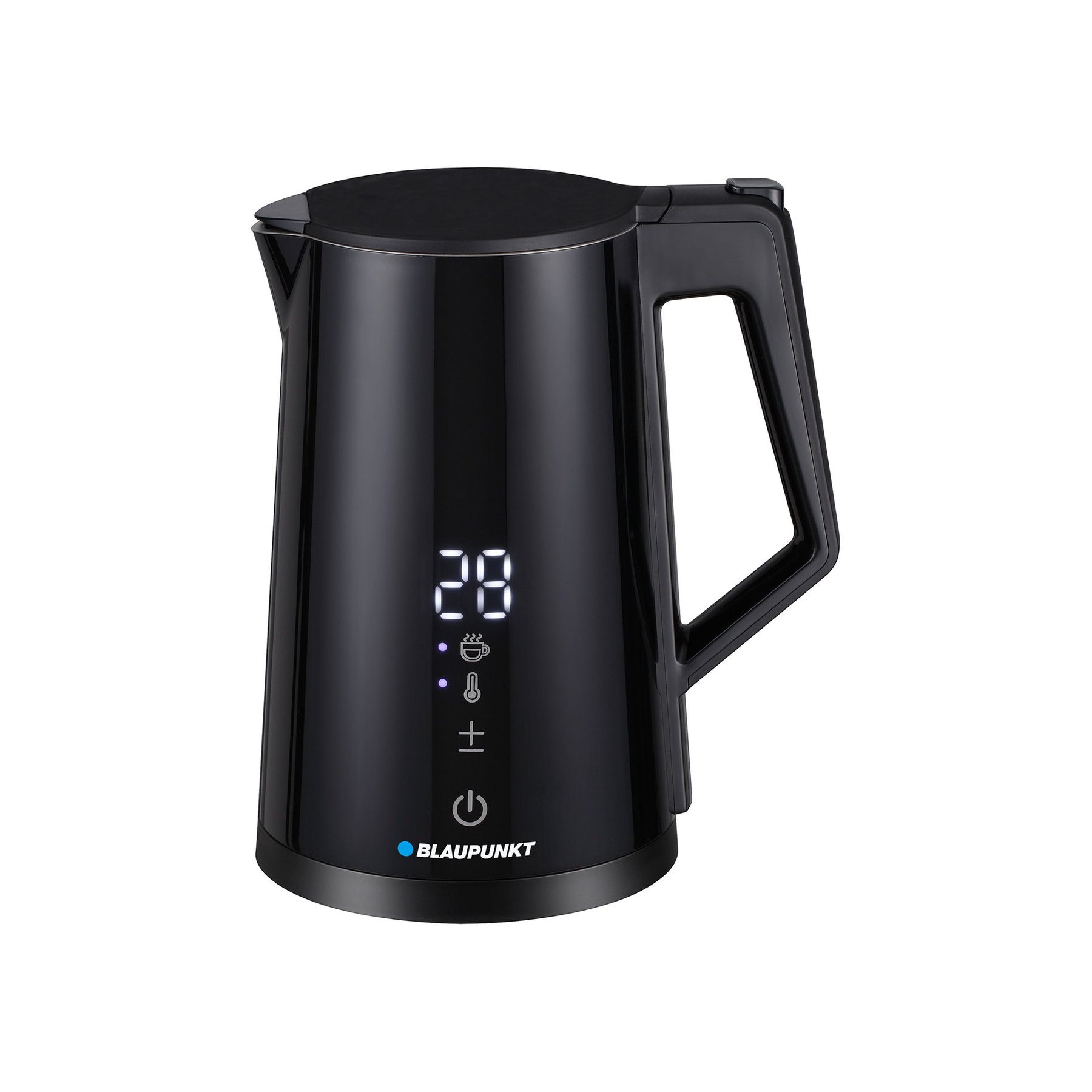 Electric kettle for water Blaupunkt EKD601, metal, 2200 W, 1.7 L, black