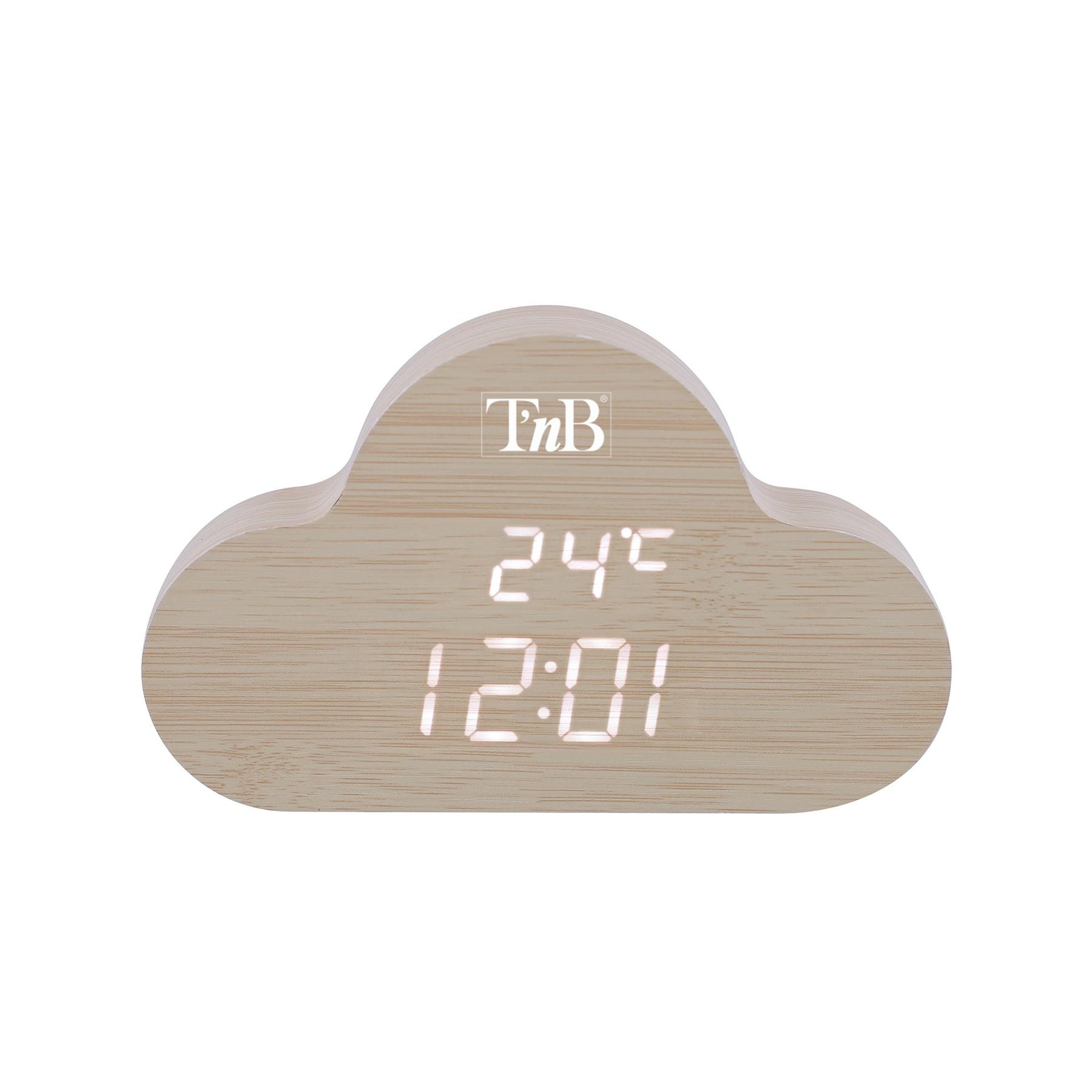 Clock TNB Joy Cloudy, electronic, LED