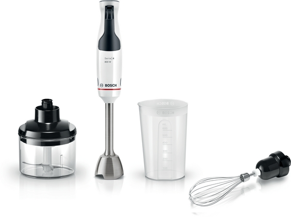 Hand blender Bosch Ergomaster MSM4W421, Series 4, white