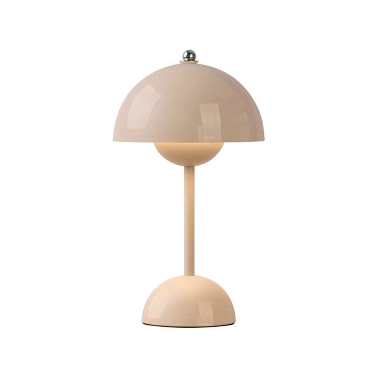 Desk lamp Giftdecor, mushroom shape, 1.5 W, beige