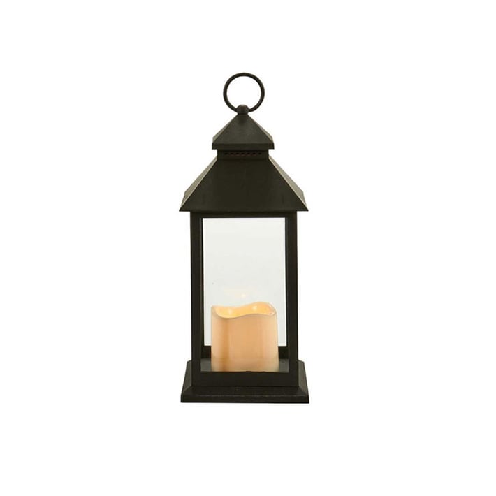Фенер Giftdecor, голям, пластмасов, LED, асорти