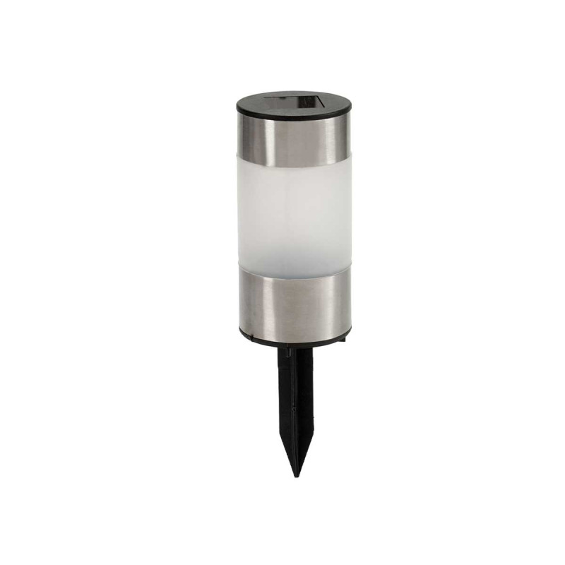 Solar lamp Ibergarden, stainless steel, small